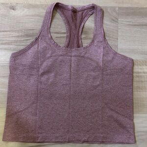 Lululemon Cropped Racerback Swiftly